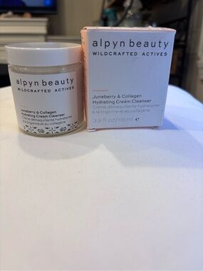 alpyn beauty Juneberry & Collagen Hydrating Cream Cleanser 3.9 fl. oz.